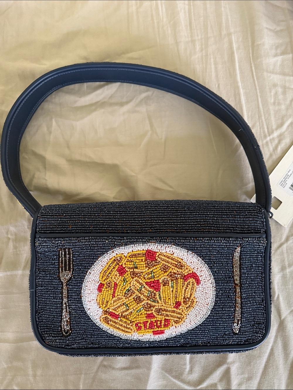 NWT STAUD Tommy Beaded Bag, Staudelloni - Picture 5 of 7
